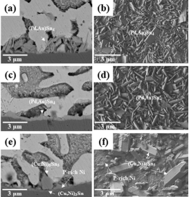 激光焊接后的焊點SEM圖。